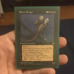 BARON SENGIR x1 mtg NM Homelands 1 Rare - Image 1