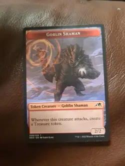MTG - Kamigawa: Neon Dynasty - Goblin Shaman - Token 008 - Image 1