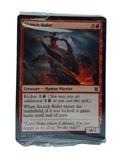 MAGIC THE GATHERING MTG ZENDIKAR RISING RED THEME BOOSTER BRAND NEW WITHOUT BOX - Image 1