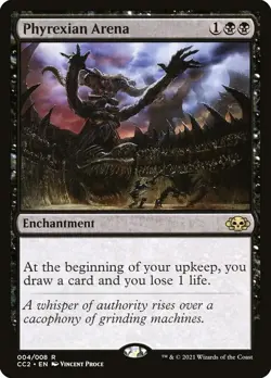 mtg magic Phyrexian Arena ENGLISH Arene phyrexiane commander collection black - Image 1
