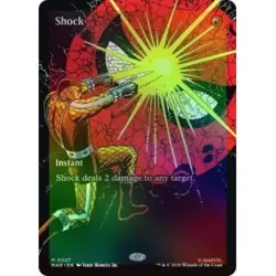 Foil Shock (borderless) X4 M/NM Magic MTG Marvel's Spider-man: Marvel Universe - Image 1