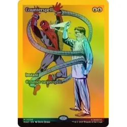Foil Counterspell (borderless) M/NM MTG Marvel's Spider-man: Marvel Universe - Image 1