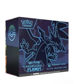 Phantasmal Flames: Pokemon Center Exclusive Elite Trainer Box (ETB) PREORDER - Image 1