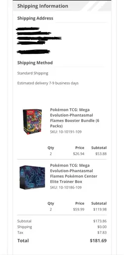 Phantasmal Flames: Pokemon Center Exclusive Elite Trainer Box (ETB) PREORDER - Image 3