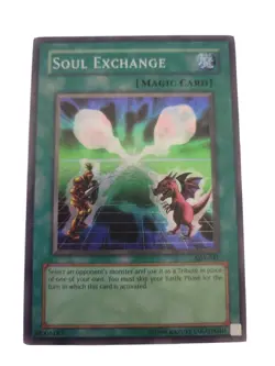 Soul Exchange - Starter Deck Yugi SDY-041 Super Rare YuGiOh TCG Card - Image 1