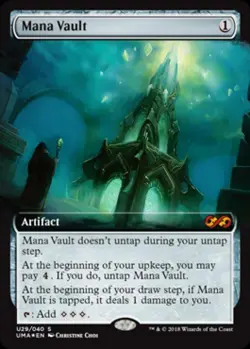 Mana Vault -Foil Near Mint MTG Ultimate Box Toppers - Image 1