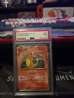 Charmander 001/034 Trading Card Game Classic Holo Psa 9 - Image 1