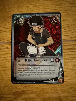 Naruto CCG Kiba Inuzuka & Akamaru 13 Card Lot Diamond Foil 1st Edition - Image 5