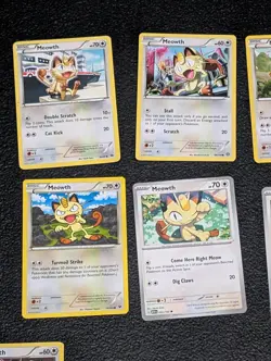 13 x Meowth Card Lot x Pokemon TCG NO DUPES - Image 4