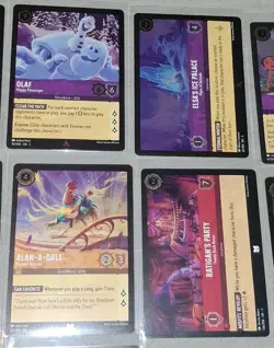 Disney Lorcana Shimmering Skies Cold Foil Lot 27 Cards Super Rare Uncommon - Image 4