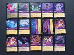 Disney Lorcana AMETHYST Bulk Lot (50 Cards - Cold Foil Holos - Sets 1-7) - Image 1