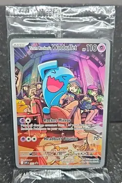 Pokemon Scarlet & Violet Destined Rivals Wobbuffet Promo Cards Holo - Image 2