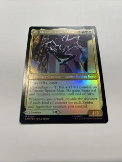 MTG Miles Morales Ultimate Spider-Man NM FOIL IN HAND SHIPS TODAY - Image 2