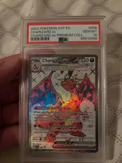 Pokemon TCG Charizard EX Scarlet & Violet Promo SVP 056 Full Art PSA 10! - Image 2