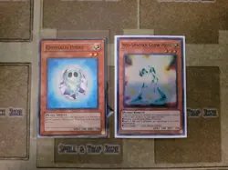 YUGIOH CHRYSALIS PINNY TAEV COMMON + NEO-SPACIAN GLOW MOSS SHVA SUPER 1ST ED NM - Image 1