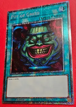 1x Yu-Gi-Oh! Pot Of Greed - MP25-EN050 - Starlight Rare - 1st Edition - NM - Image 1