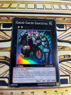 Yugioh Gachi Gachi Gantetsu YS11-DE042 Super Rare - Image 1