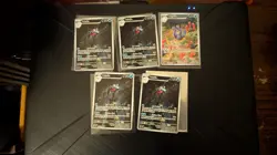 Pokemon Card Illustration Rare Bulk Lot ( Moderately Played ) Kingambit Palafin - Image 2