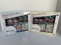 One Piece Trading Card Game: Illustration Box Volume 1 & Volume 2 SEALED IN HAND - Image 1