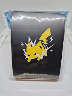 Official Pikachu Card Sleeves- JAPAN Exclusive New & Sealed - Image 1