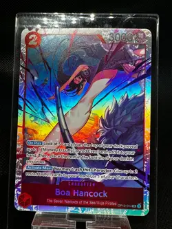 Boa Hancock OP12-014 English SR Legacy Master One Piece Card Game - Image 1