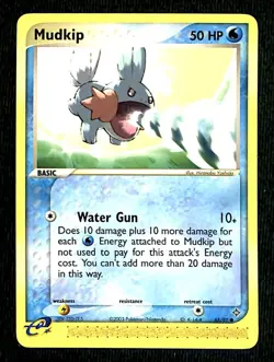 Mudkip EX Dragon NM, 65/97 Pokemon Card - Image 1