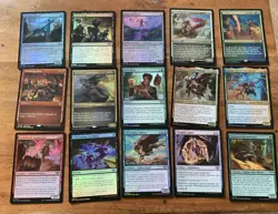MTG Outlaws Of Thunder Junction OJT Bundle. C/U/foils. 400+ Cards - Image 2