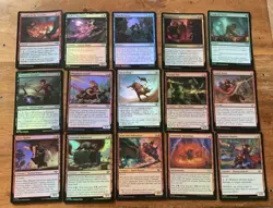 MTG Outlaws Of Thunder Junction OJT Bundle. C/U/foils. 400+ Cards - Image 3
