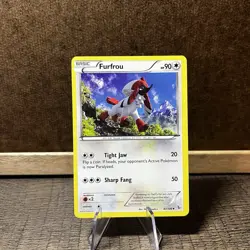 Furfrou 87/106 Uncommon XY Flashfire Pokemon Card - Image 1