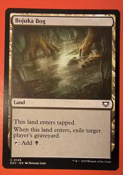 MTG, EDGE OF ETERNITIES * BOJUKA BOG* #0149, COMMON, REGULAR, EOC - Image 1