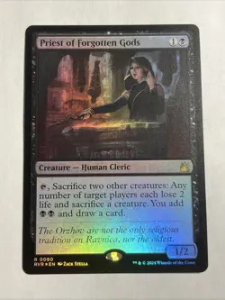 Priest of Forgotten Gods Ravnica Remastered Foil - Image 1