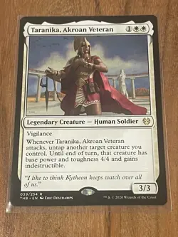 Taranika, Akroan Veteran Theros Beyond Death Magic The Gathering NM - Image 1