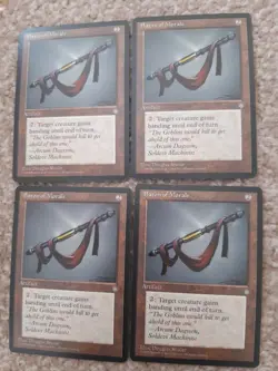 MTG 4 x Baton of Morale - Ice Age - NM - Image 1