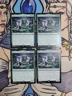 4x Myojin of Towering Might - NM/M Kamigawa Neo Dynasty Commander NEC MTG Magic - Image 1