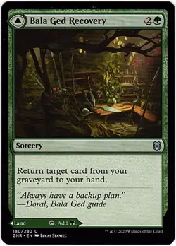 MTG Zendikar Rising Bala Ged Recovery/Bala Ged Sanctuary (Uncommon) - Image 1