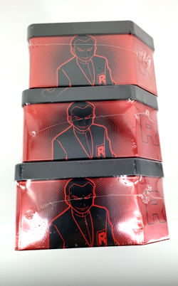 Pokemon Destined Rivals Team Rocket Tin Set of 3 Tins Brand New Sealed 🔥🔥🔥 - Image 5