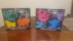 Set Of 2 Pokemon Evolving skies elite trainer boxes New Factory Sealed - Image 1