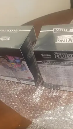 Set Of 2 Pokemon Evolving skies elite trainer boxes New Factory Sealed - Image 2