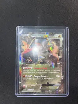 2015 POKEMON XY BLACK STAR PROMOS XY70 TYRANTRUM EX - Image 3