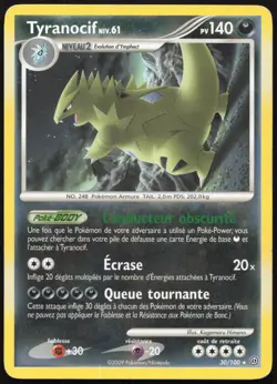 Carte Pokemon Tyranocif 30/100 Tempete Francais - Image 1