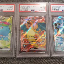 PSA10 Consecutive Pokemon Card Venusaur Charizard Blastoise ex SR - Image 3