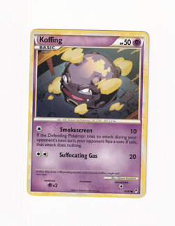 Koffing 60/95 Call of Legends Regular Non Holo Pokemon Card Moderately Played MP - Image 1