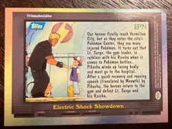 Pokemon ☄Card EP14 Electric Shock Showdown Topps - Image 2