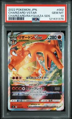 PSA 10 Charizard VSTAR 002/030 S0 Special Deck Set 2022 Pokemon Card Japanese - Image 1