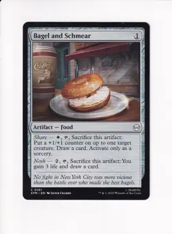 MAGIC THE GATHERING MTG MARVEL'S SPIDER-MAN BAGEL AND SCHMEAR (#1) - Image 1