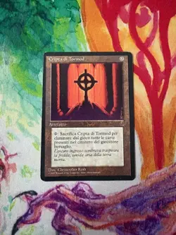 Tormod's Crypt / Cripta di Tormod The dark Ita MAGIC THE GATHERING MTG - Image 1