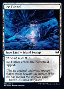 Ice Tunnel - Near Mint MTG Kaldheim - Image 1