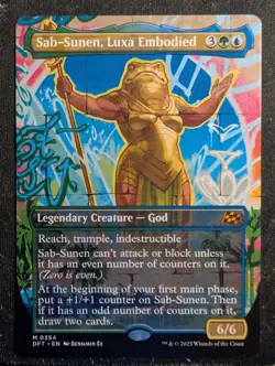 Sab-Sunen, Luxa Embodied - Borderless - Aetherdrift (MTG) - Image 1