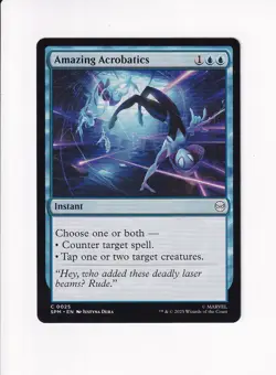 MAGIC THE GATHERING MTG MARVEL'S SPIDER-MAN AMAZING ACROBATICS (#2) - Image 1