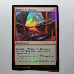 MTG Retreat to Valakut Battle for Zendikar 153/274 Foil Uncommon - Image 1